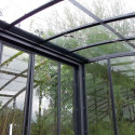 Glashaus VERSAILLES Breite 2,80 m mit Aluminiumsockel