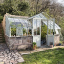 Glashaus MONTESQUIEU Breite 2,80 m mit Mauersockel