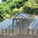 Glashaus MIRABEAU Breite 2,80 m mit Aluminiumsockel
