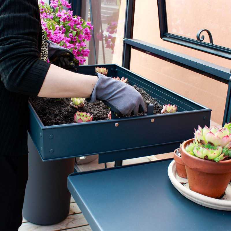 Anzuchtkasten mit abnehmbaren Boden