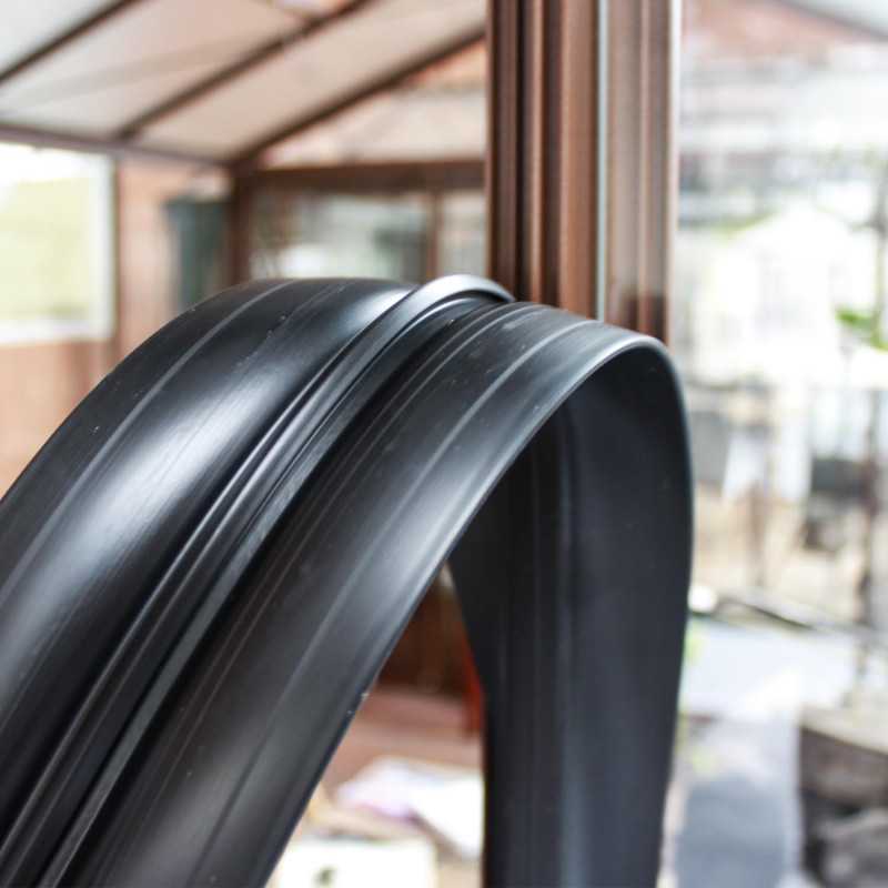 Schwarze Doppellippen-Dichtung Sortiment SUPRA - 25 m Rollen