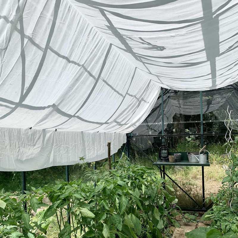 Schattierungsanlage für CARVI, LAURUS und ALOE Gewächshäuser