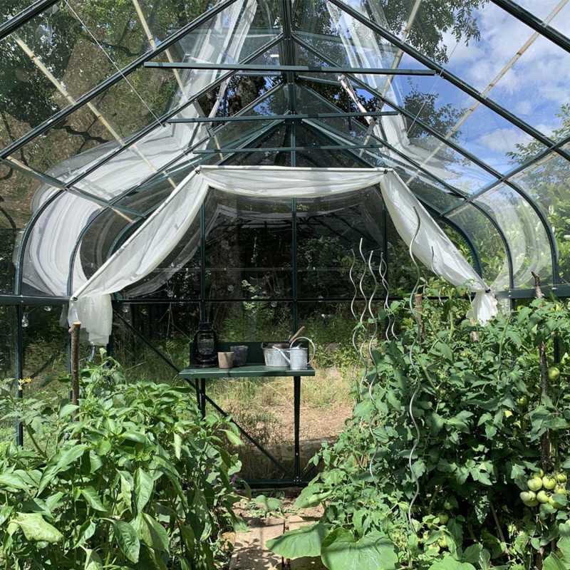 Schattierungsanlage für CARVI, LAURUS und ALOE Gewächshäuser