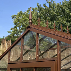 Firstverzierung für Classique Gewächshäuser mit Dachgaube