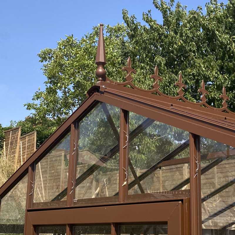 Firstverzierung für Classique Gewächshäuser mit Dachgaube