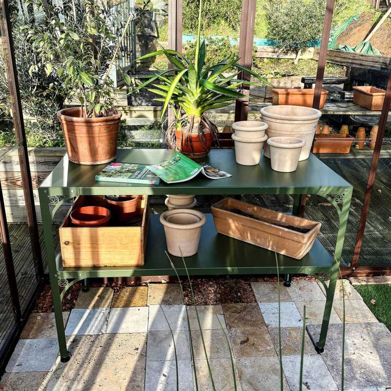 2 Ebenen Tisch Vintage