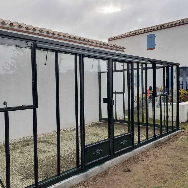 Anlehngewächshaus LUXIA Retro Breite 3,06 m