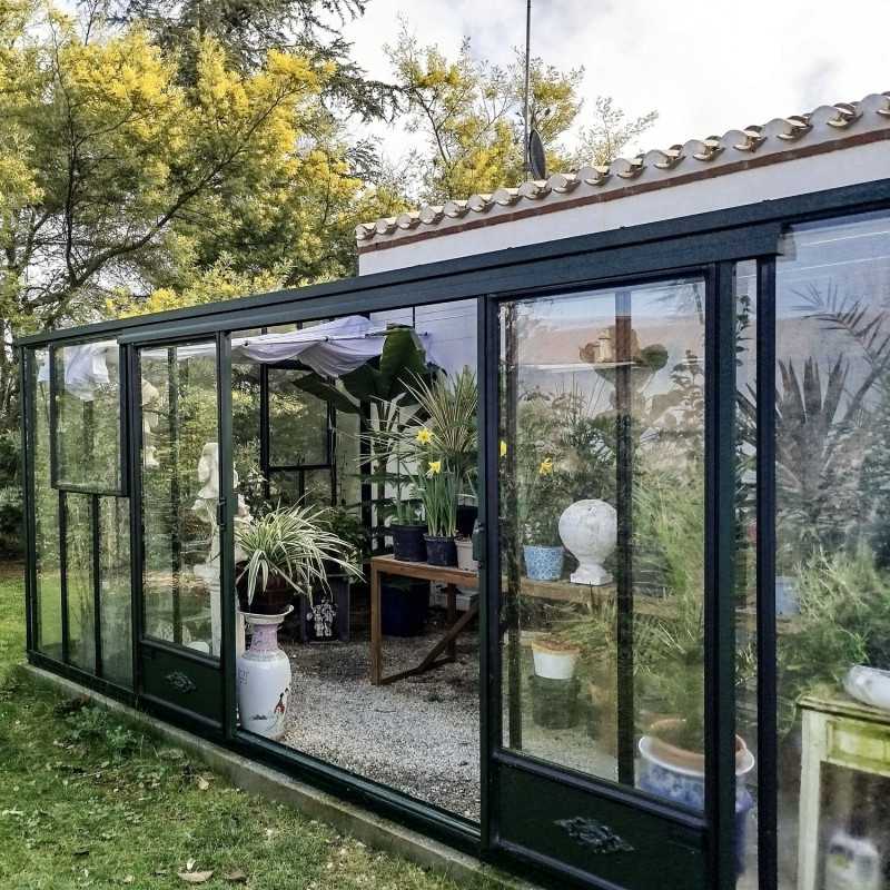 Anlehngewächshaus LUXIA Retro Breite 3,06 m