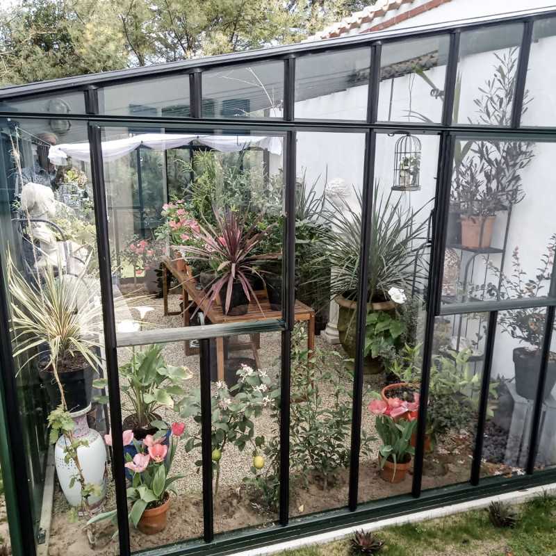 Anlehngewächshaus LUXIA Retro Breite 3,06 m