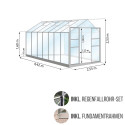 Gewächshaus LAURUS 11,30 m²