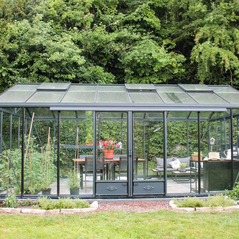 Gewächshaus SUPRA Breite 3,80 m