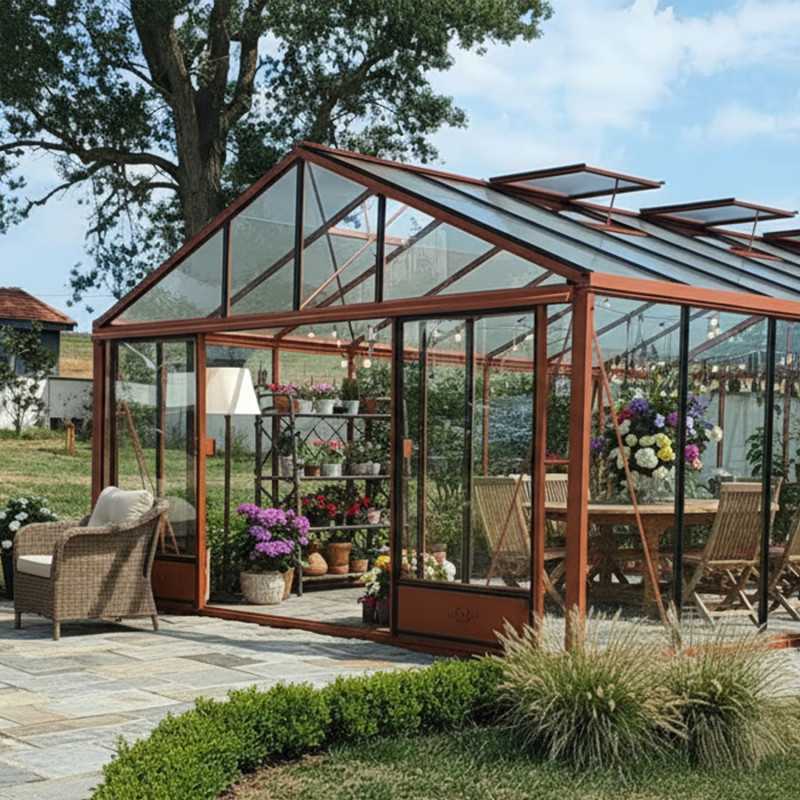 Gewächshaus SUPRA Breite 4,60 m