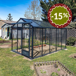 Gewächshaus ESSENTIA Breite 2,36 m