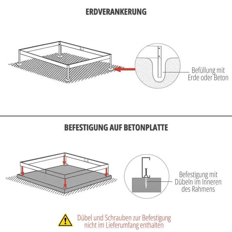 Gewächshaus CARVI 8,10 m²