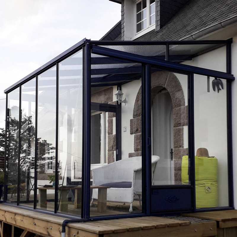 Anlehngewächshaus LUXIA Breite 2,32 m