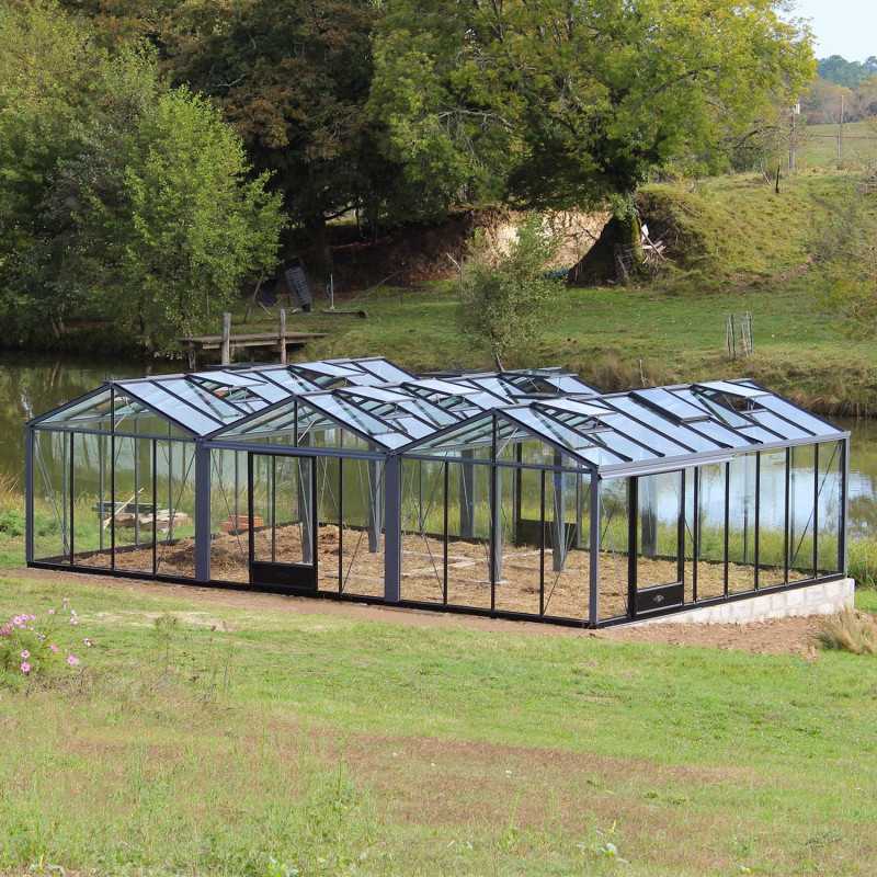 Gewächshaus SUPRA 3 Kapellen