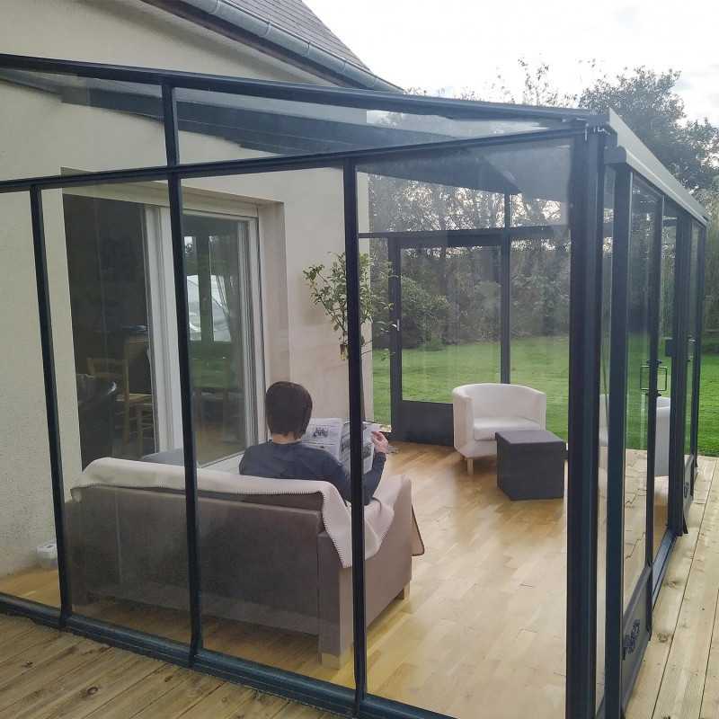 Anlehngewächshaus LUXIA Breite 3,06 m