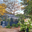 Glashaus CLASSIQUE Breite 2,75 m mit Aluminiumsockel