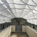 Glashaus CLASSIQUE Breite 2,75 m mit Mauersockel