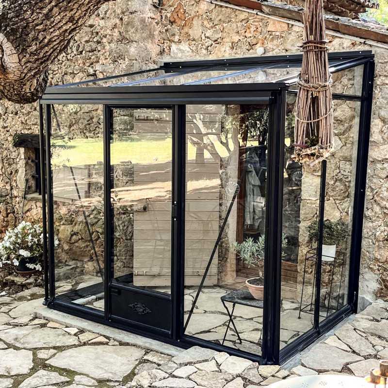 Anlehngewächshaus LUXIA Breite 1,58 m