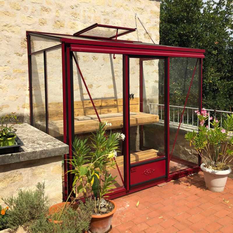 Anlehngewächshaus LUXIA Breite 1,58 m