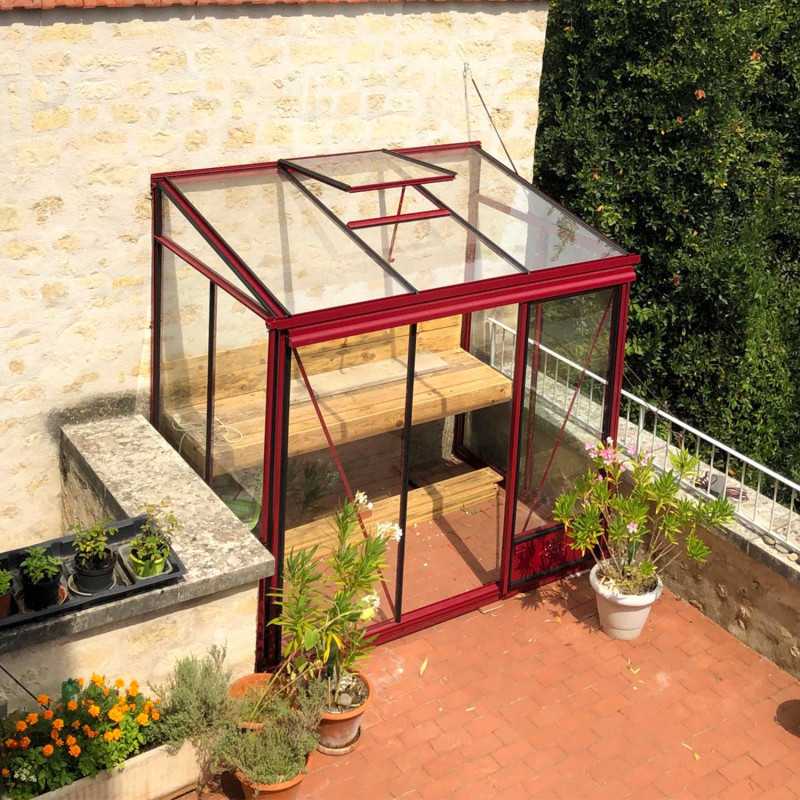 Anlehngewächshaus LUXIA Breite 1,58 m