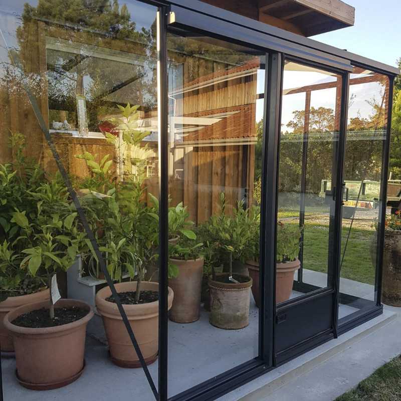 Anlehngewächshaus LUXIA Breite 1,58 m