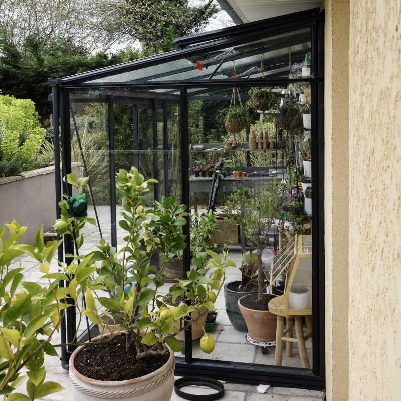 Anlehngewächshaus LUXIA Breite 1,58 m