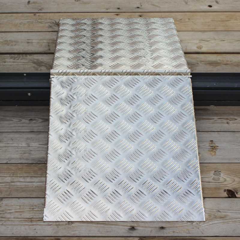 Zugangsrampe aus Aluminium